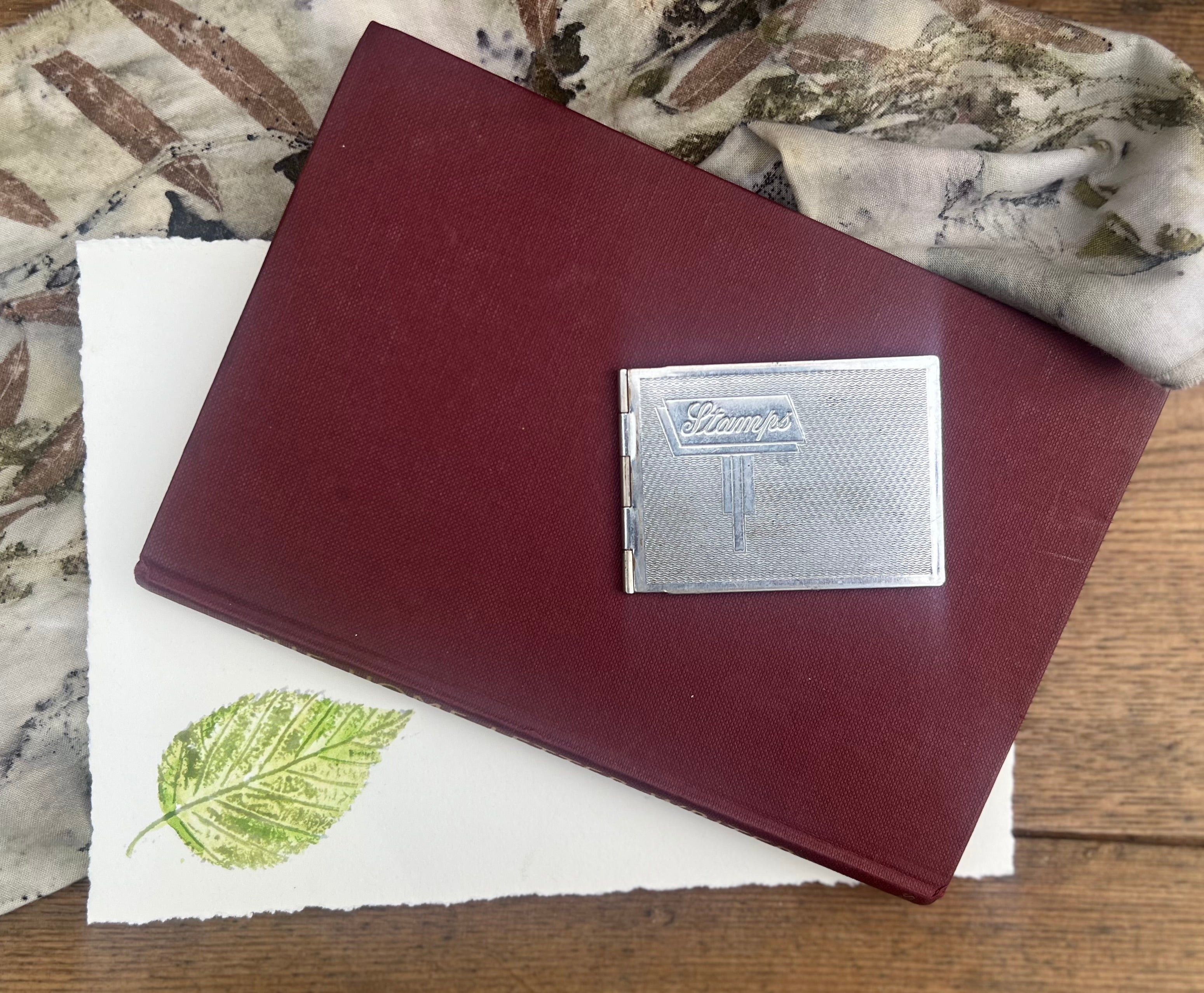 Botanical Letter Writing Set | Vintage Book & Handmade Stationery Gift