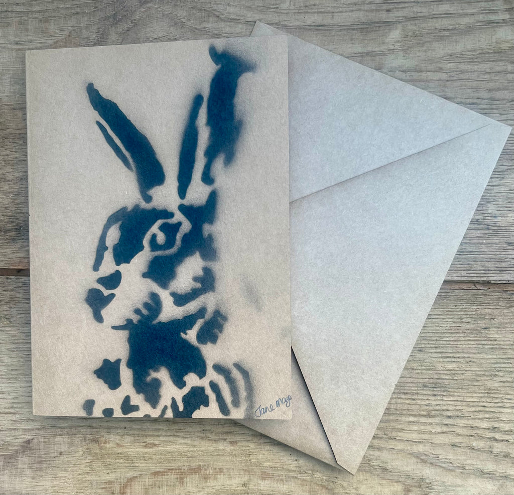 Woodland Hare | Handmade Greeting Card
