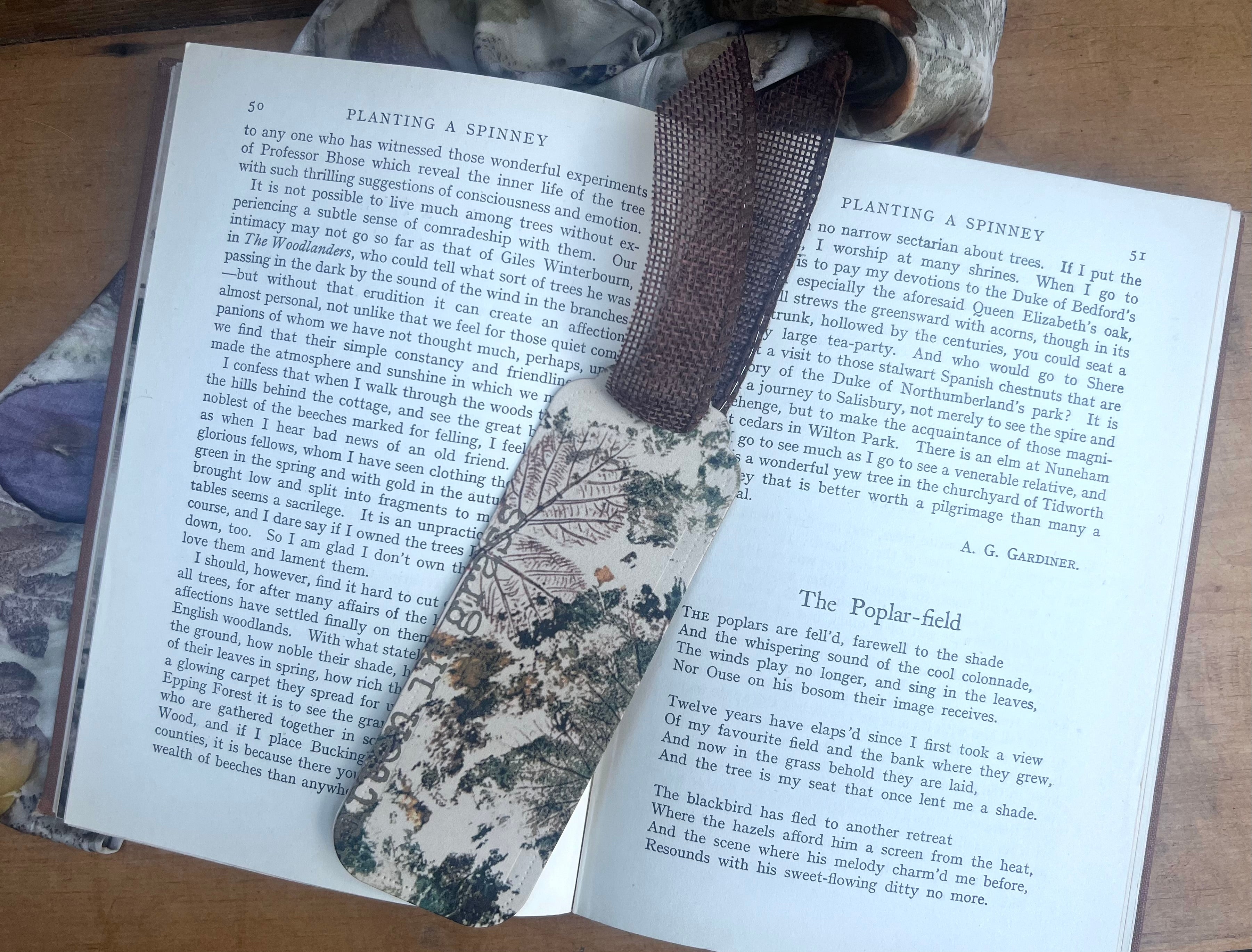 Woodland Collection - Set of 4 Botanical Bookmarks