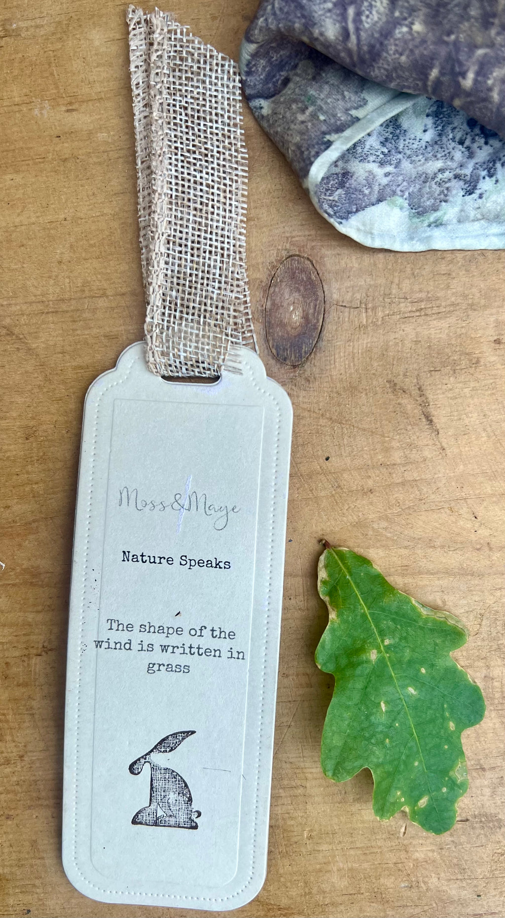 Woodland Collection - Set of 4 Botanical Bookmarks