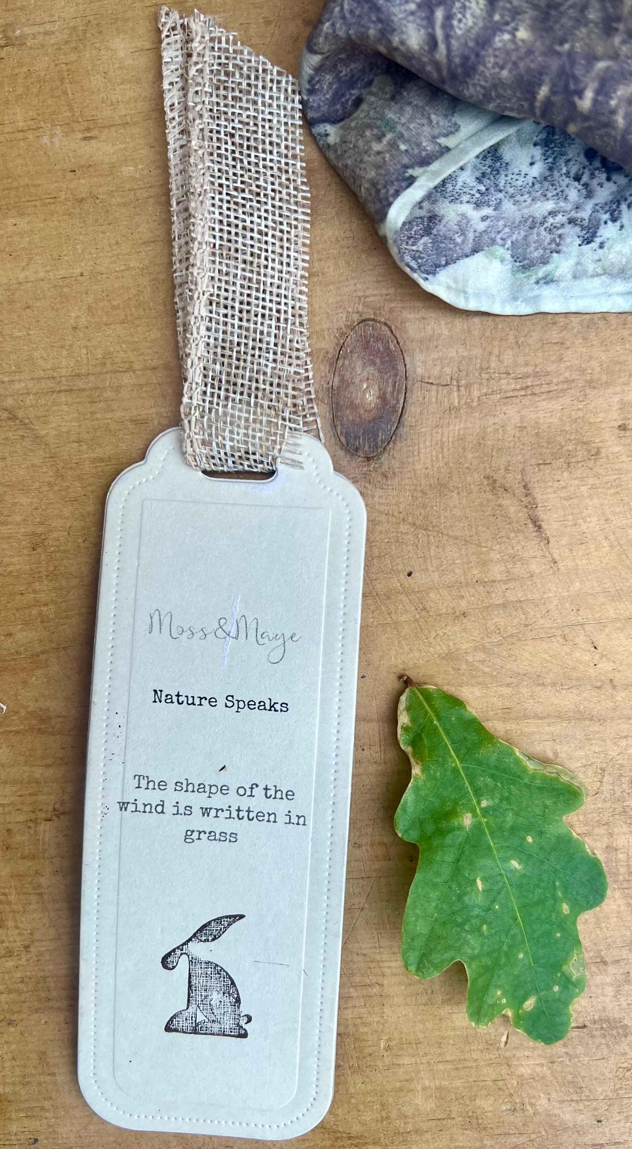 Woodland Collection - Set of 4 Botanical Bookmarks