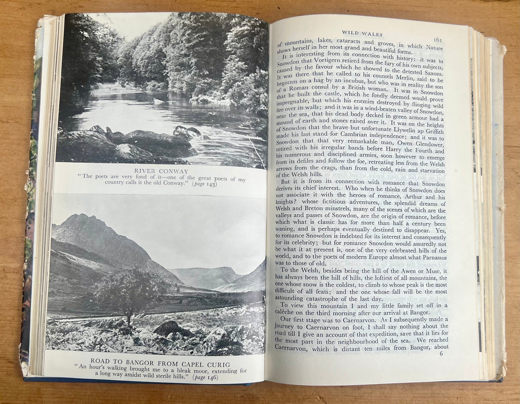 Wild Wales - George Borrow, Collins Souvenir Edition, 1964 Reprint
