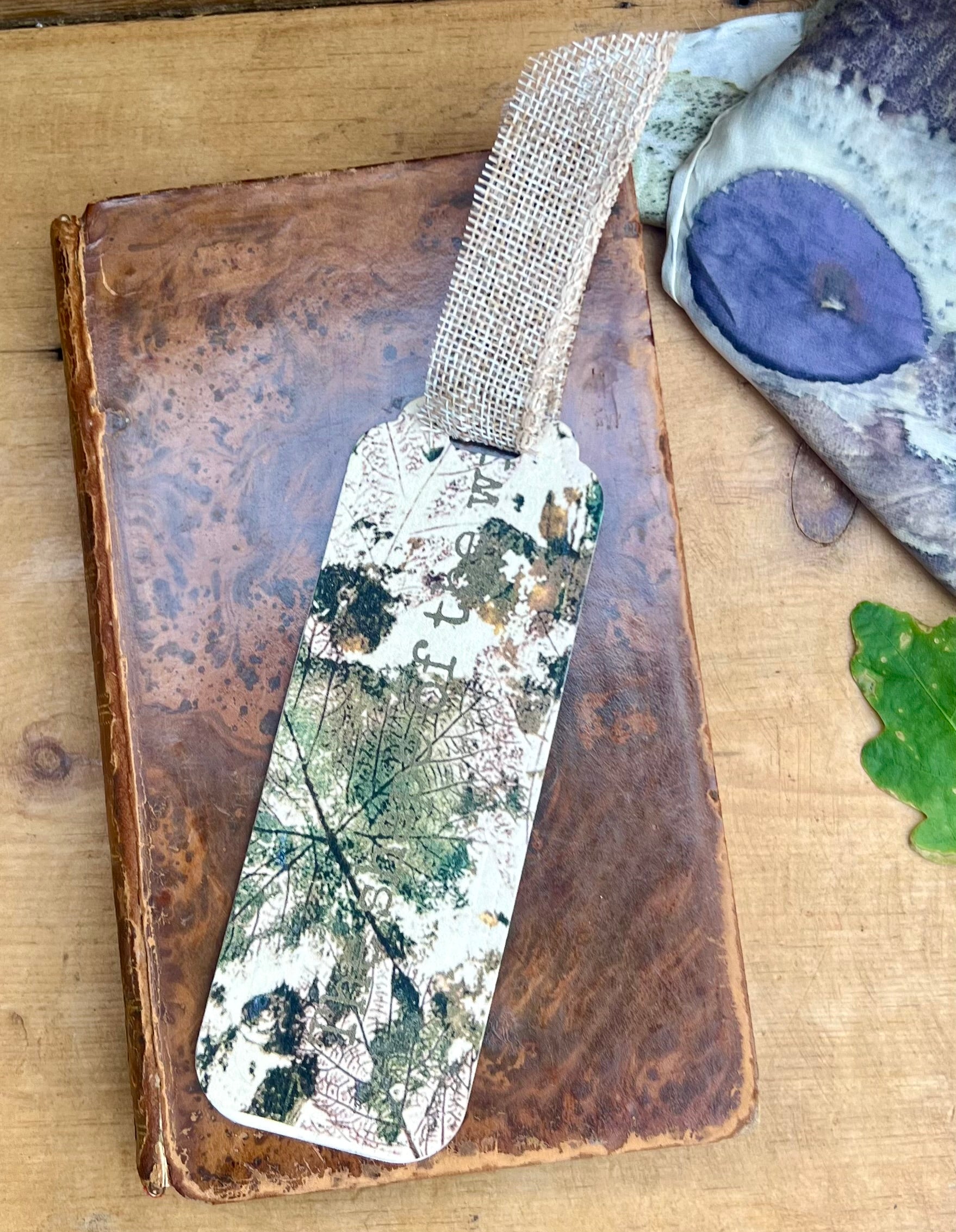 Woodland Collection - Set of 4 Botanical Bookmarks