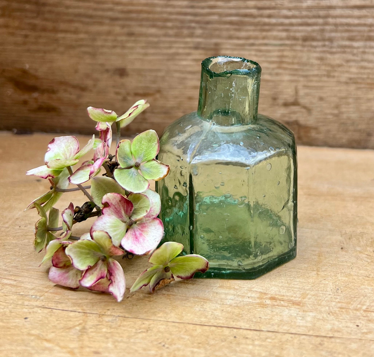 Little Antique Green Glass Inkwell – A Little Vessel with a Past