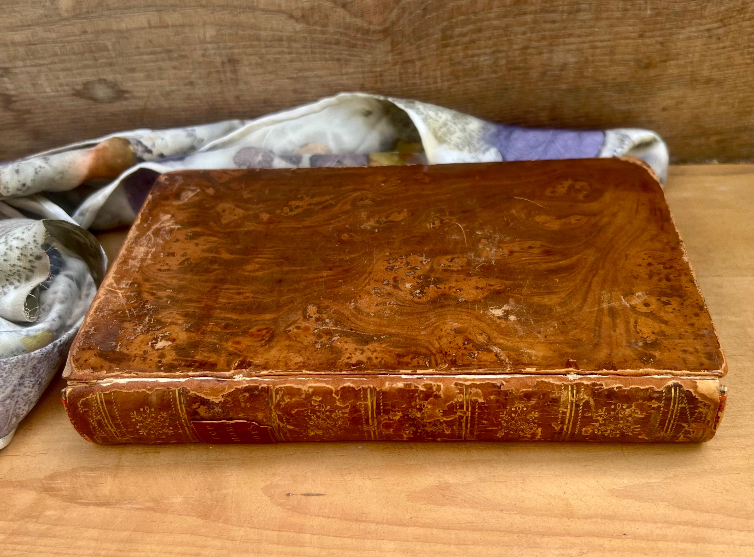 A genuine antique 1806 edition of The Odyssey of Homer, translated by Alexander Pope and printed in London.